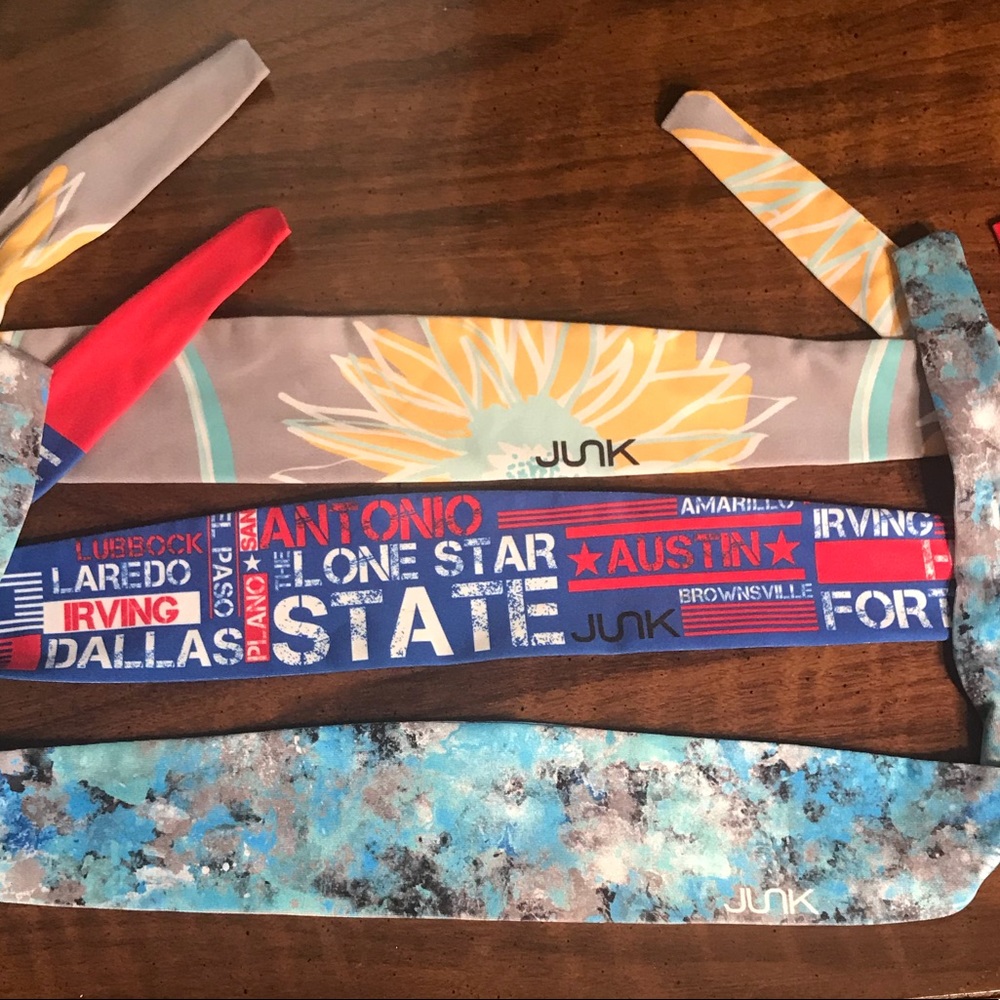 Bundle of 3 Junk brand headbands